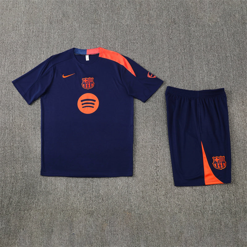FC Barcelona trainingsset 2025/26 blauw-oranje
