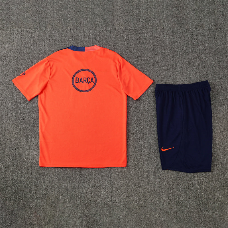 FC Barcelona 2025/26 Training Set Orange/Blue