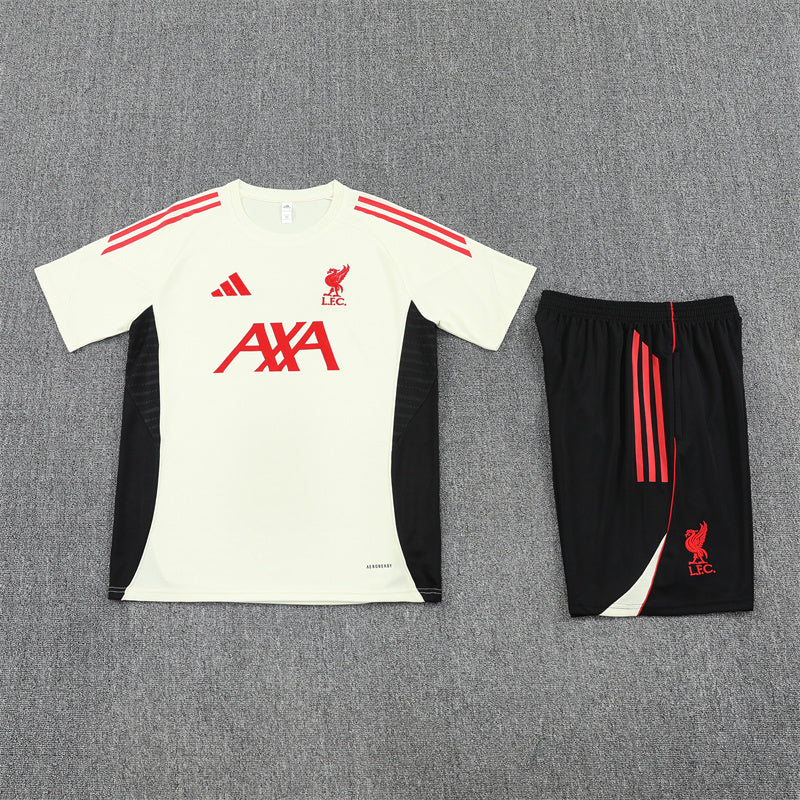 Liverpool 2025/26 Training Set Creme