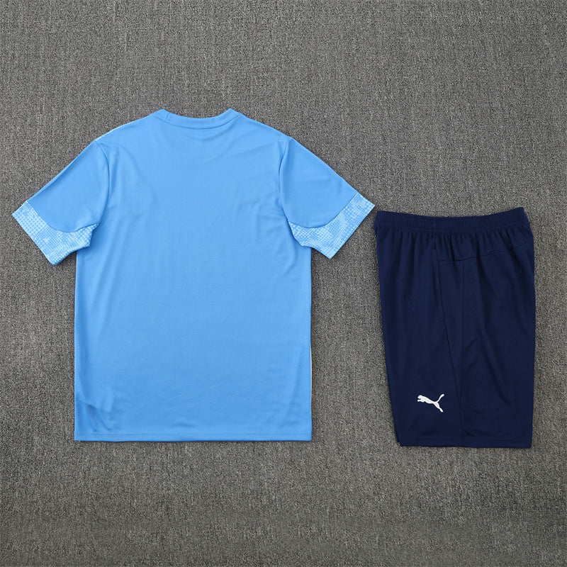 Manchester City 2025/26 Training Set Blue