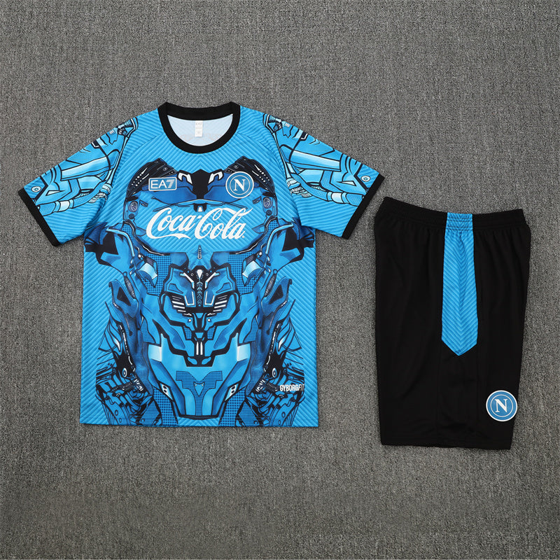 Napoli 2025/26 trainingsset blauw