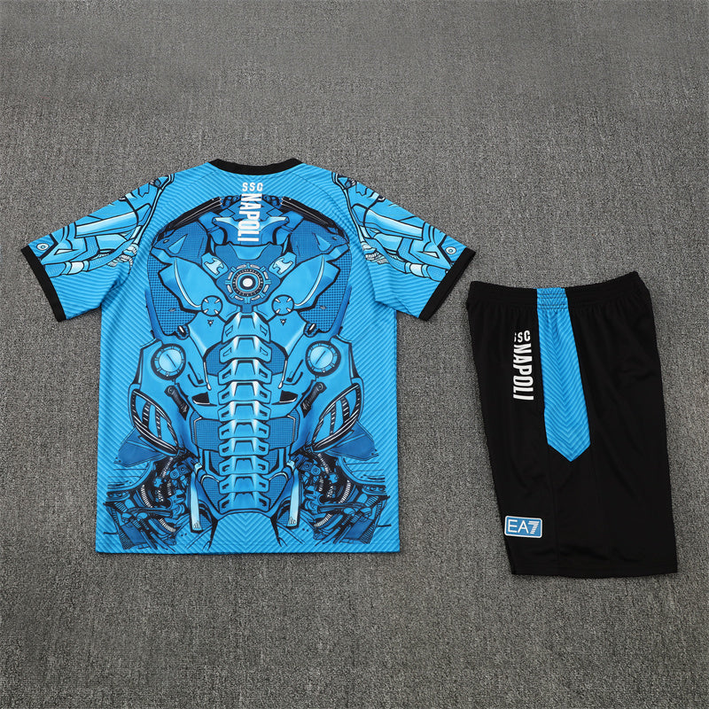 Napoli 2025/26 trainingsset blauw