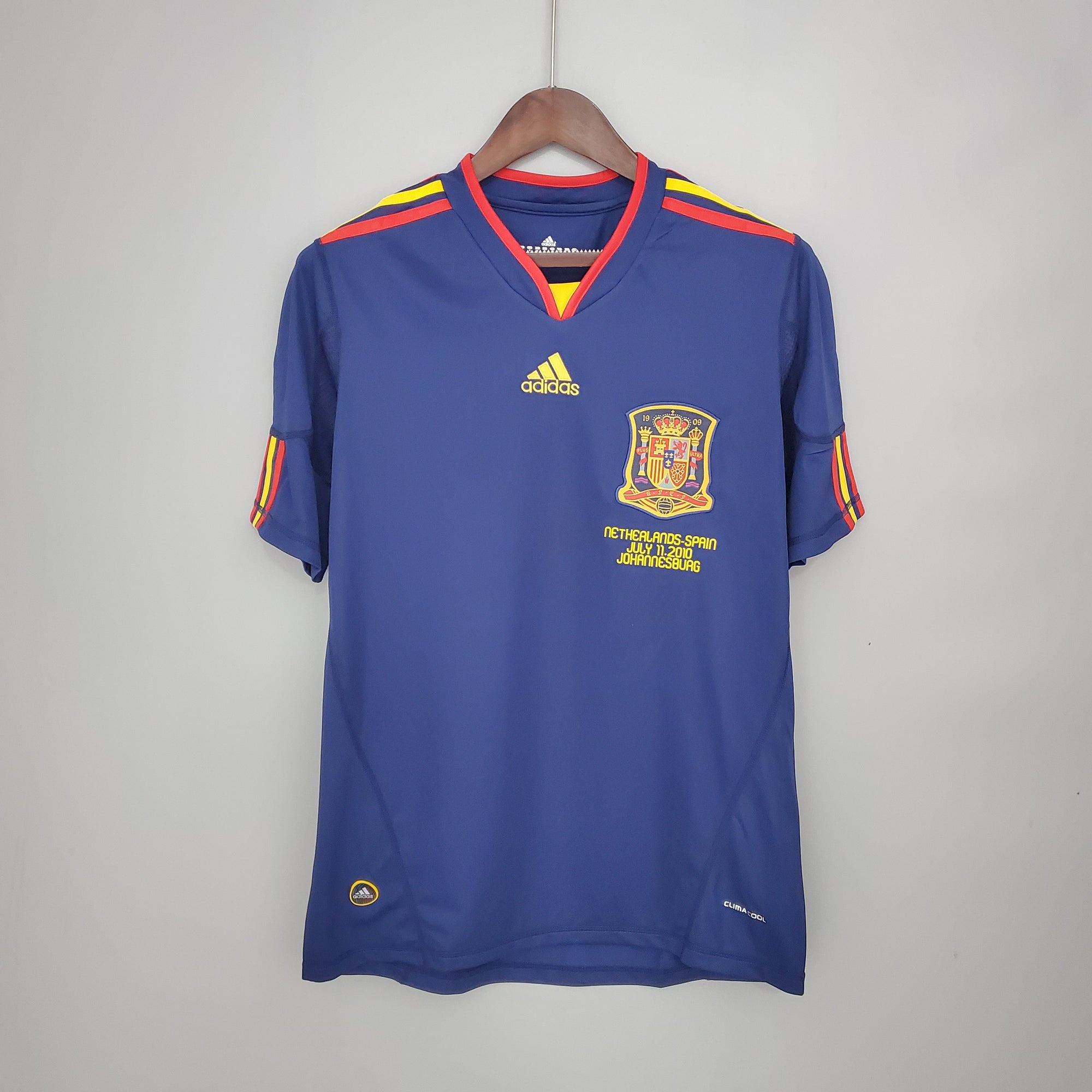 Spain 2010 National Team Retro Away Kit WC Final
