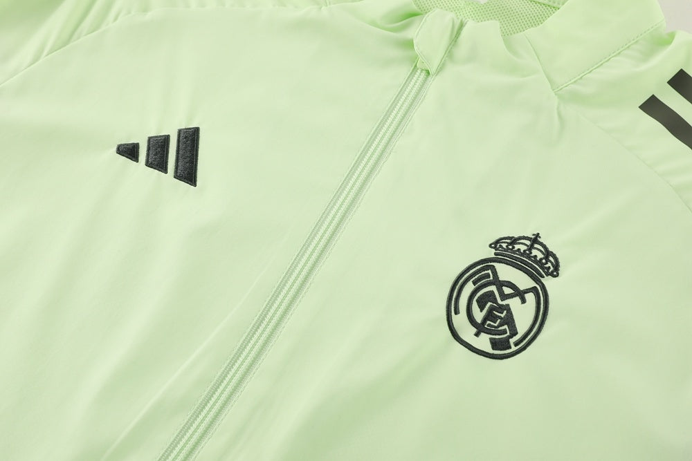 Real Madrid 2025/26 Tracksuit Neon Green