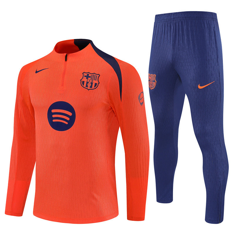 FC Barcelona trainingspak 2025/26 Oranje met 1/4 rits