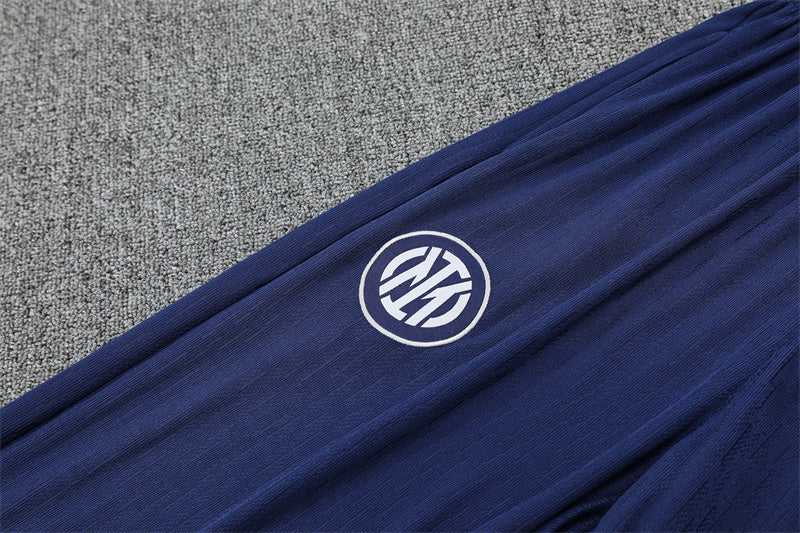 Inter Milan 2025/26 Tracksuit Blue 1/4 Zip