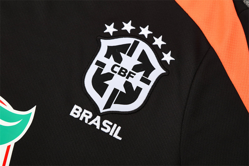 Brazilië 2025/26 trainingsset zwart