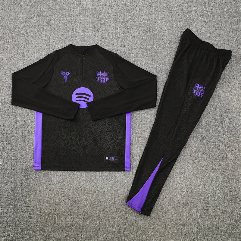 FC Barcelona x Mamba 2025/26 Tracksuit Black