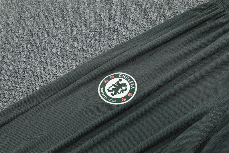 Chelsea trainingspak 2025/26 Grijs met 1/4 rits