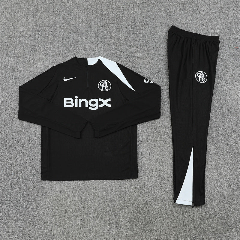 Chelsea 2025/26 Tracksuit Black