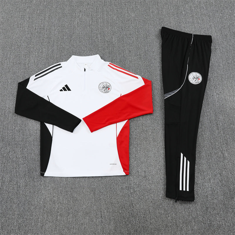 Ajax Amsterdam 2025/26 Tracksuit White
