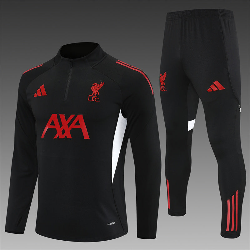 Liverpool 2025/26 Tracksuit Black