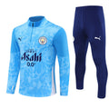 Manchester City 2025/26 Tracksuit Blue 1/4 Zip