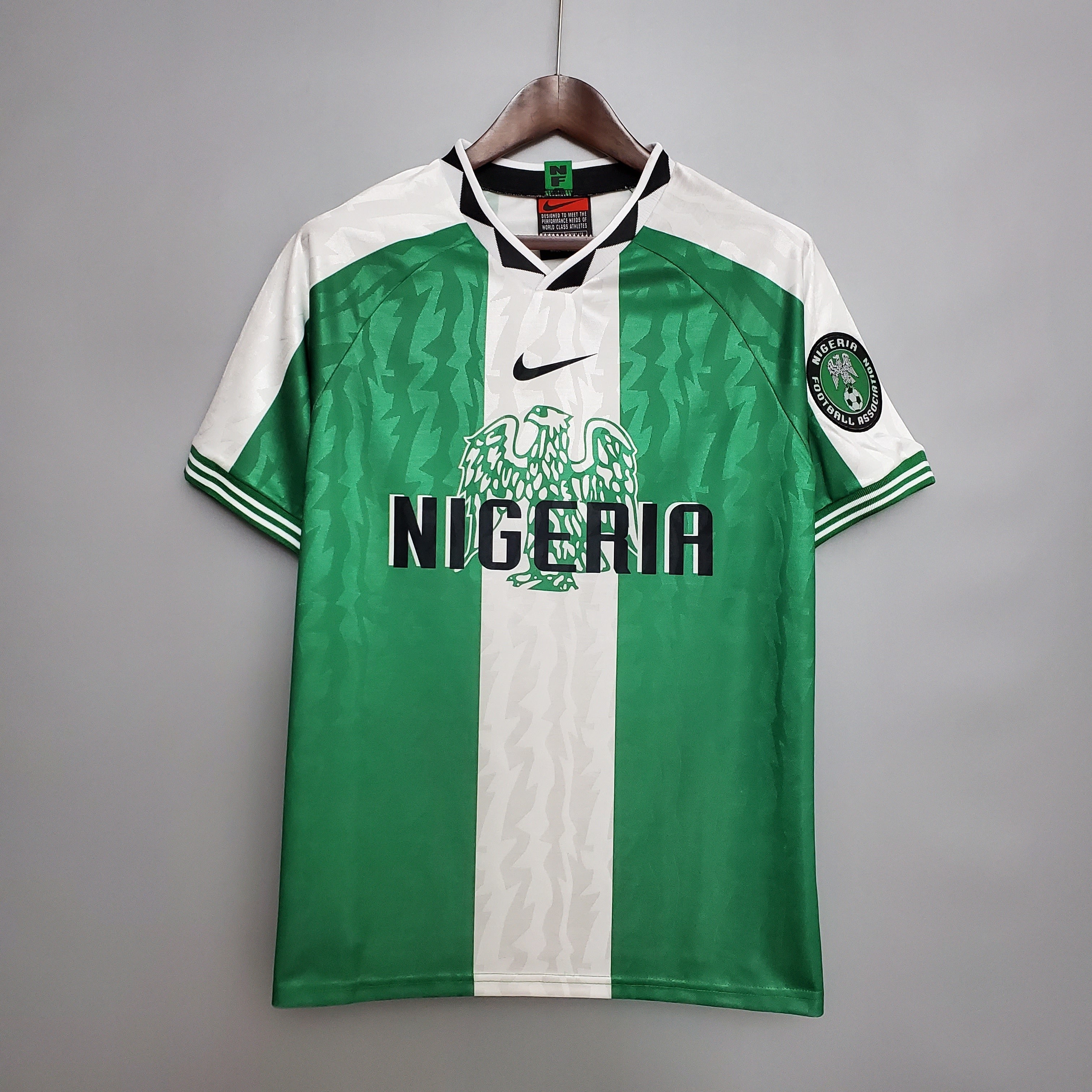 Nigeria 1996 Nationaal Team Retro Thuistenue
