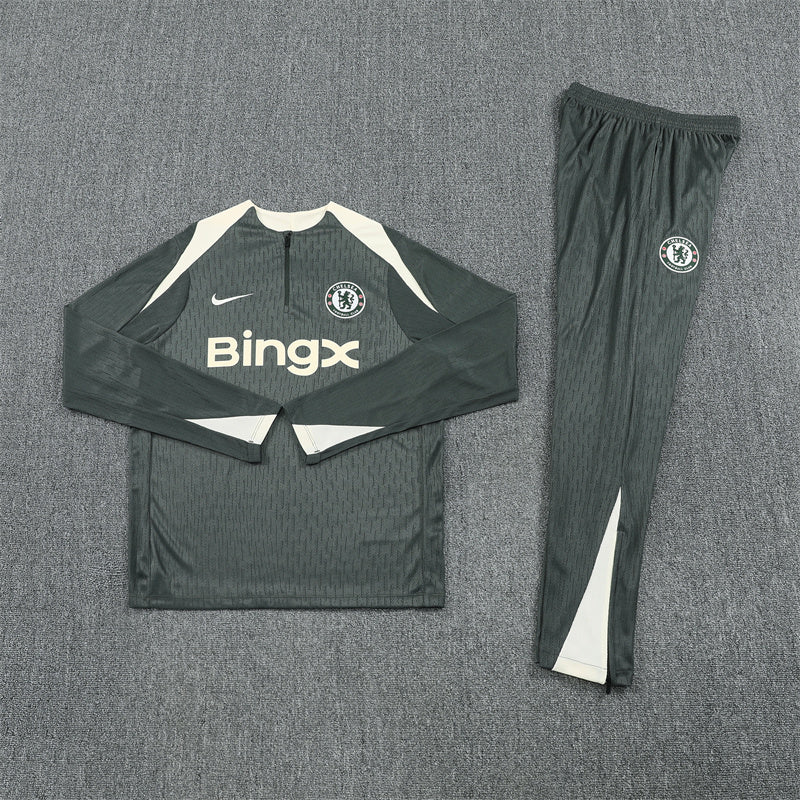 Chelsea 2025/26 Tracksuit Grey