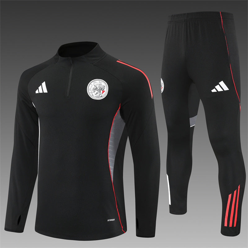 Ajax Amsterdam 2025/26 Tracksuit Black