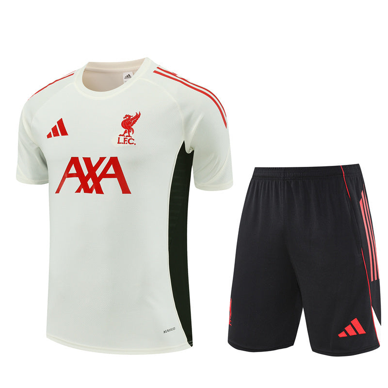 Liverpool 2025/26 Training Set Creme