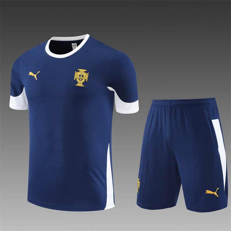 Portugal 2025/26 trainingsset marineblauw