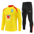 Brazil 2025/26 Tracksuit Yellow 1/4 Zip