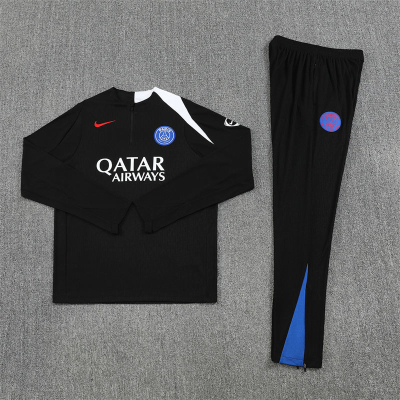 Paris Saint-Germain 2025/26 Tracksuit Black