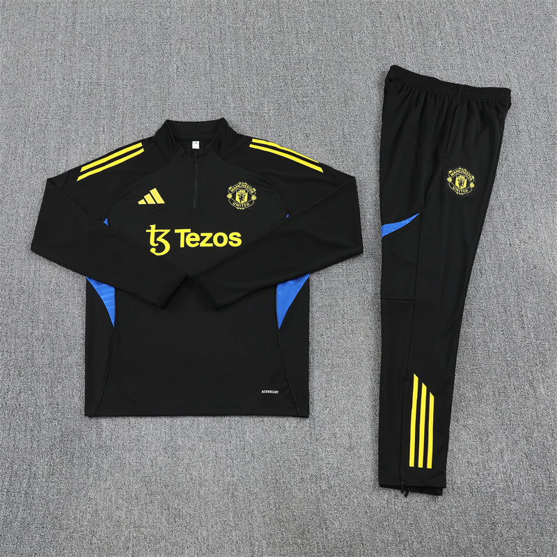 Manchester United 2025/26 Tracksuit Black