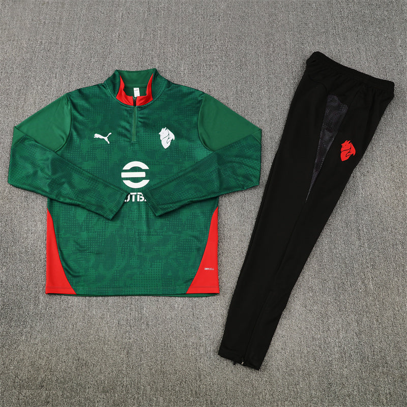 AC Milan 2025/26 Tracksuit Green