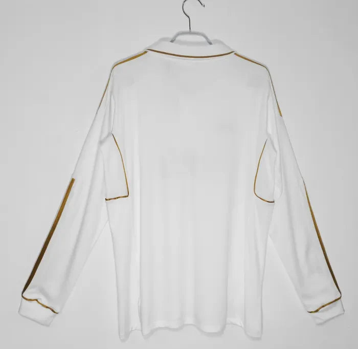 Real Madrid 2011/12 Retro thuisteneu long sleeve